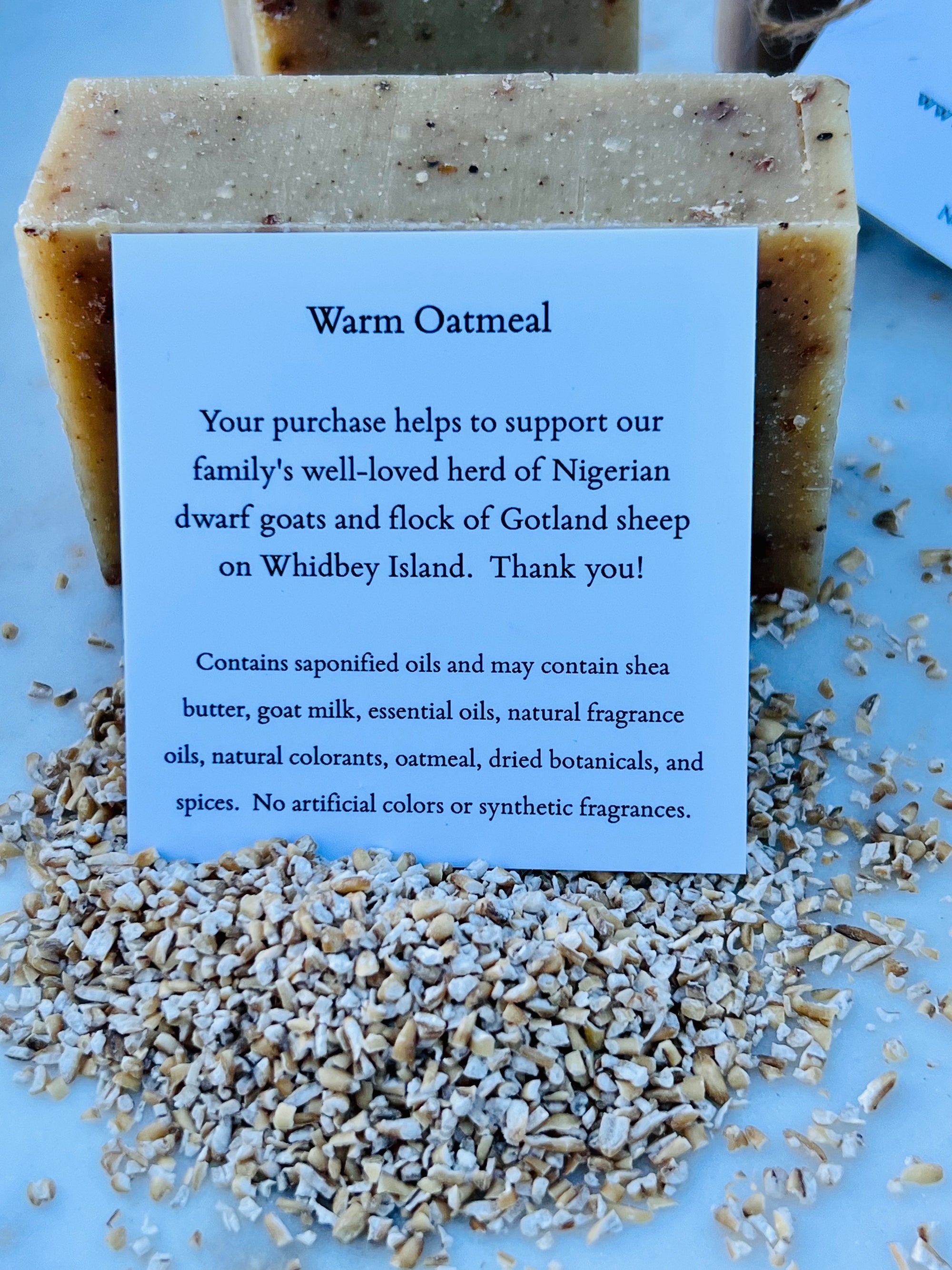 Warm Oatmeal Soap