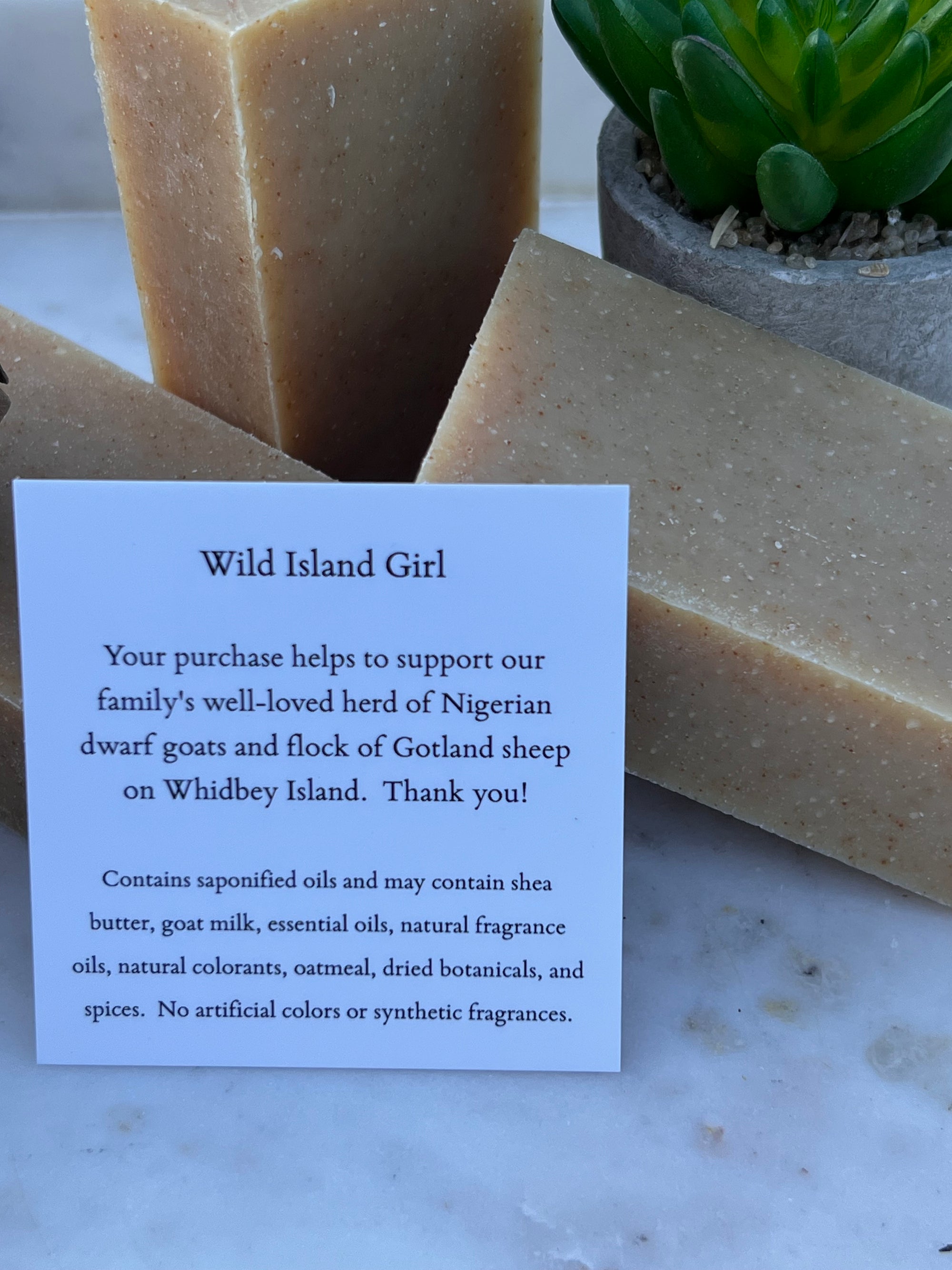 Wild Island Girl Soap