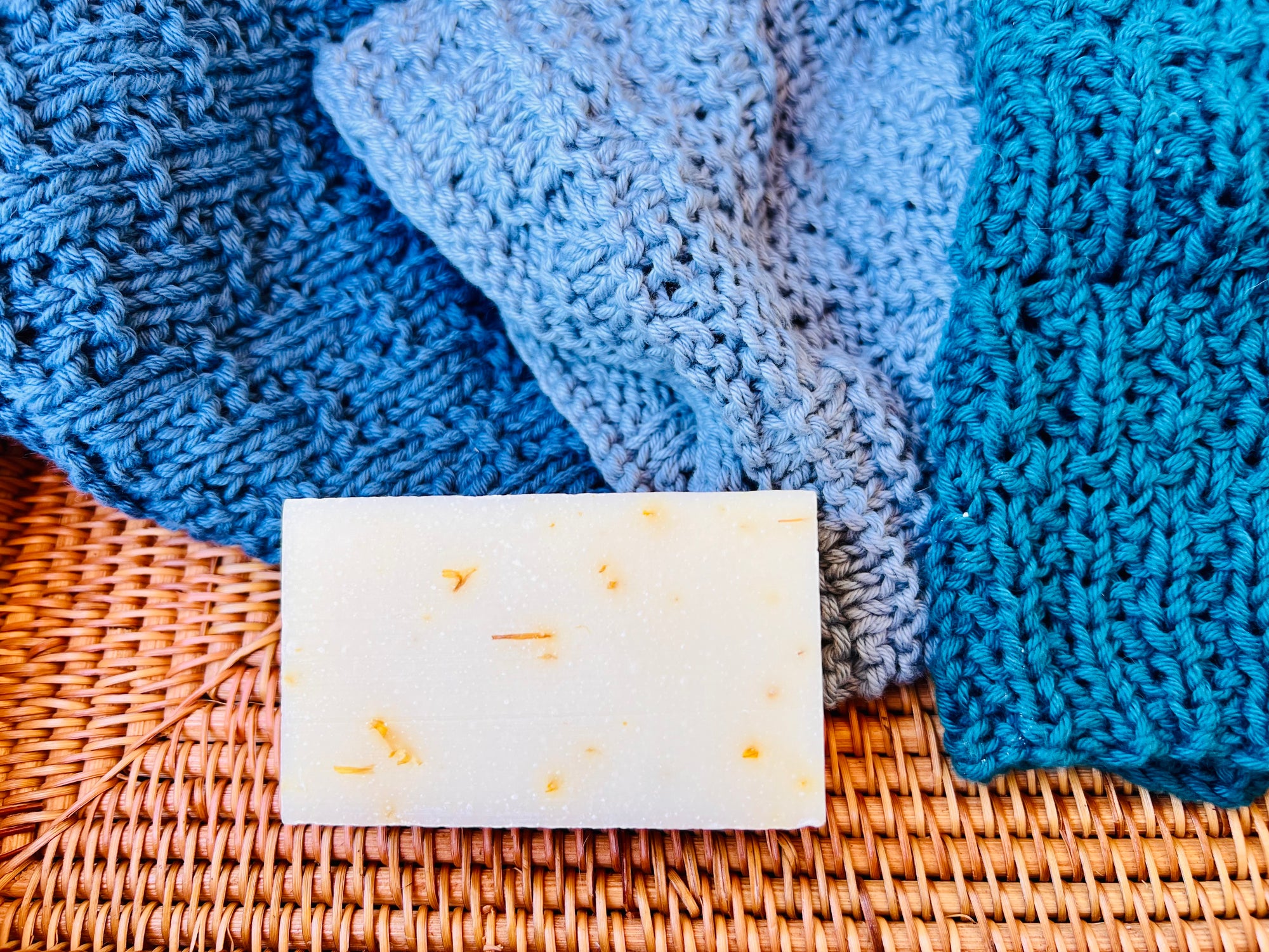 Hand Knitted Washcloths