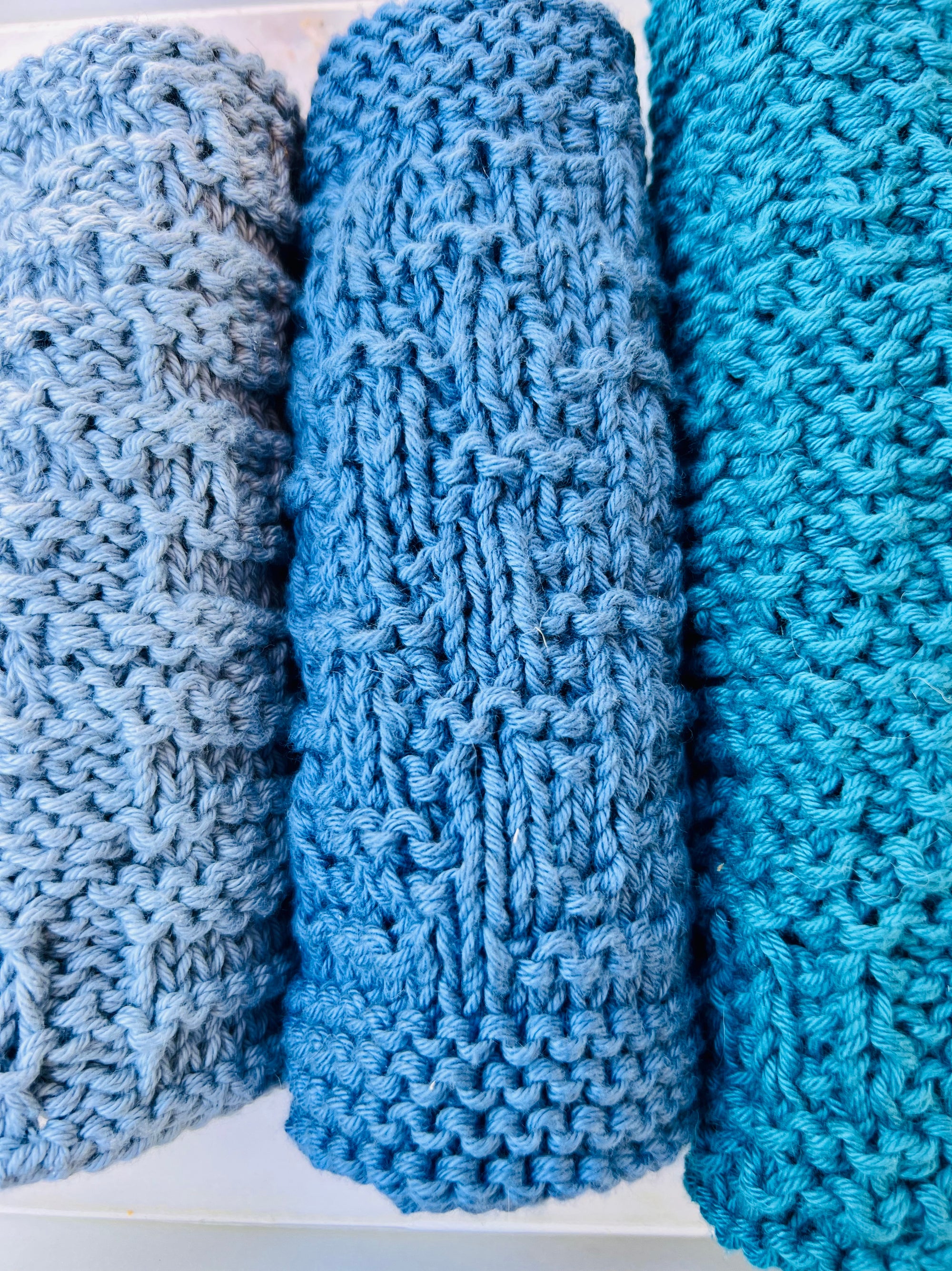 Hand Knitted Washcloths